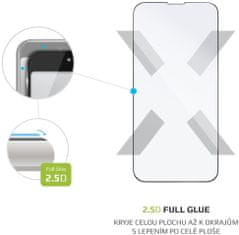 FIXED Ochranné tvrzené sklo Full-Cover pro Apple iPhone 13 Pro Max, lepení přes celý displej, černé (FIXGFA-725-BK)