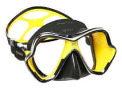 Mares Maska X-Vision Chrome Liquidskin černá/žlutá