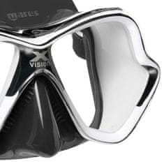 Mares Maska X-Vision Chrome Liquidskin černá/bílá