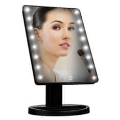iMirror kosmetické Make-Up zrcátko s LED Dot osvětlením, černé