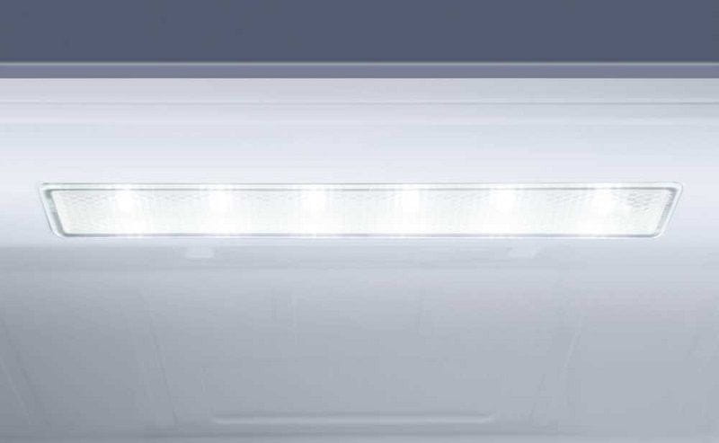 Chladnička Haier H3R-330WNA LED osvětlení