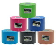 LIFEFIT KinesionLIFEFIT tape 5cmx5m, 6ks, mix barev