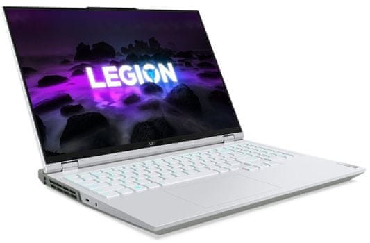 Herní notebook Lenovo Legion 5 Pro 16ACH6H AMD Ryzen 7 NVIDIA GeForce RTX 3070 8GB výkonný lehký přenosný Wi-Fi ax Bluetooth 5 HDMI 16 palců IPS WQXGA displej s velmi vysokým rozlišením excelentní zvuk Nahimic audio