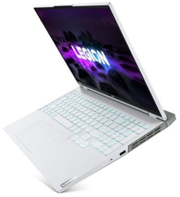 Herní notebook Lenovo Legion 5 Pro 16ACH6H AMD Ryzen 7 NVIDIA GeForce RTX 3070 8GB výkonný lehký přenosný Wi-Fi ax Bluetooth 5 HDMI 16 palců IPS WQXGA displej s velmi vysokým rozlišením excelentní zvuk Nahimic audio