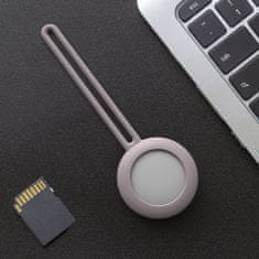 MG Keychain silikonový kryt na Apple AirTag, růžový