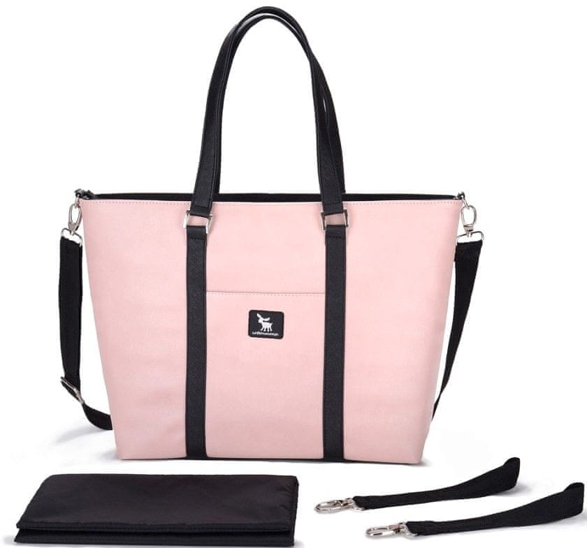 CottonMoose přebalovací taška Shopper Bag pink