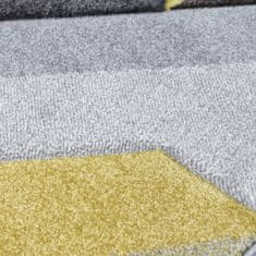Flair Kusový koberec Hand Carved Aurora Grey/Ochre 120x170