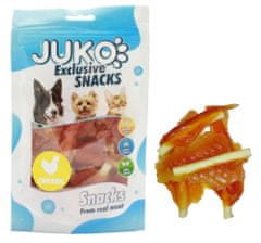 Juko Chicken Soft Mini Jerky with Calcium Bone JUKO Snacks 70 g