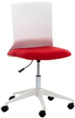 BHM Germany Kancelářská židle Apolda, textil, červená