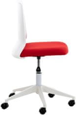 BHM Germany Kancelářská židle Apolda, textil, červená