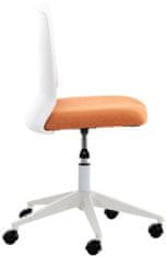 BHM Germany Kancelářská židle Apolda, textil, oranžová