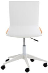 BHM Germany Kancelářská židle Apolda, textil, oranžová