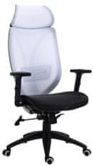 BHM Germany Kancelářská židle Libolo, bílá