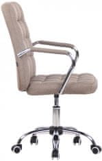 BHM Germany Kancelářská židle Terni, textil, taupe