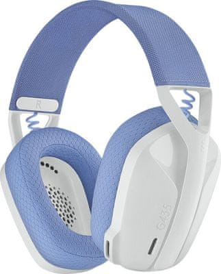 Logitech G435 professzionális gamer fejhallgató beépített mikrofon Discord minősítés vezeték nélküli PC konzol telefon zene játék virtuális térhangzás