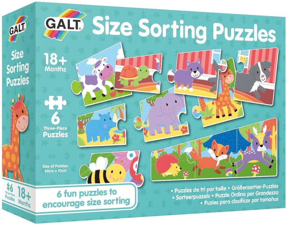 Galt Puzzle - Kdo je větší a kdo menší