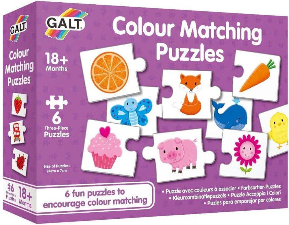 Levně Galt Puzzle - Barvy co k sobě patří