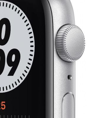 Chytré hodinky Apple Watch SE MKQ73HC/A tiesňové volanie detekcie pohybu a automatické privolanie pomoci