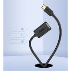 Ugreen OTG adaptér USB 3.0 / USB-C, černý