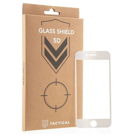 Tactical Glass Shield 5D sklo pro Apple iPhone 7/8/SE2020 White