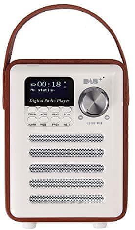 OpenBox Rádio Openbox DAB-H6 DAB+/FM/BLUETOOTH, hnědá