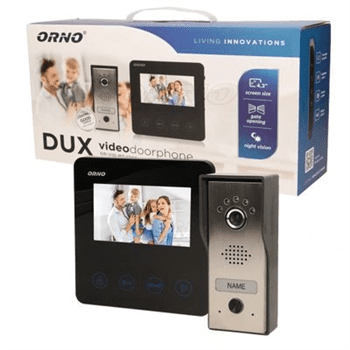 Orno Sada video interkomu ORNO OR-VID-MT-1050, barevný, LCD 4,3 ", černý