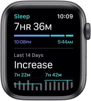 Chytré hodinky Apple Watch SE MKQ33HC/A pro běhání EKG sledování tepu srdeční činnost monitorování aktivity notifikace