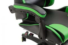 BHM Germany Herní židle Ignite, černá / zelená