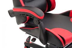 BHM Germany Herní židle Ignite, černá / červená