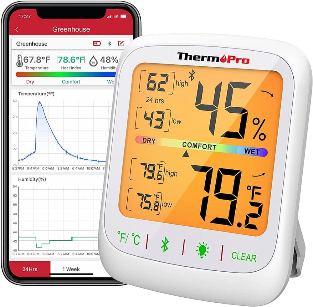 ThermoPro Digitální teploměr TP359 - zánovní