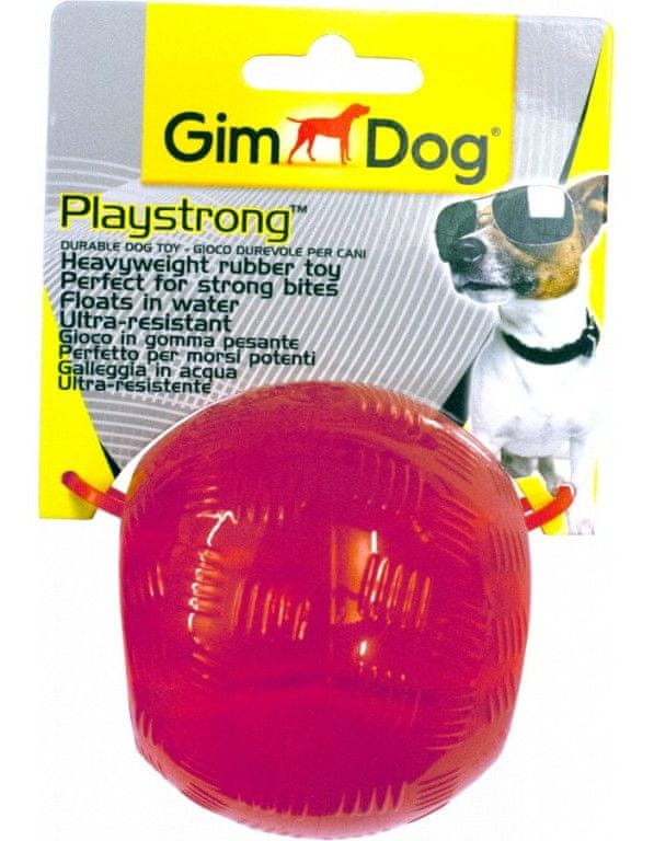 Gimborn Hračka PLAYSTRONG Míč z tvrzené gumy, 8 cm