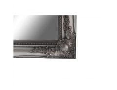 KONDELA Zrcadlo, stříbrný dřevěný rám, MALKIA TYP 7