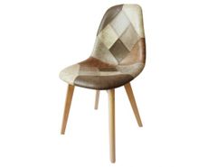 KONDELA Jídelní židle, patchwork/buk, SALEVA