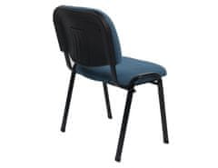 KONDELA Kancelářská židle, tmavomodrá, ISO 2 NEW