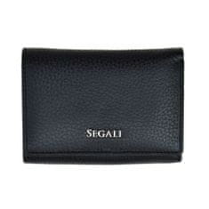 Segali Dámská peněženka kožená SEGALI 7106 B černá