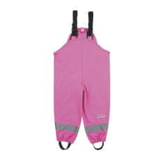 Sterntaler Kalhoty s laclem do deště podšívka fleece s reflexními prvky růžové 5652040, 74