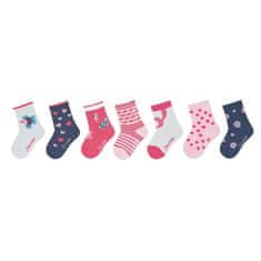 Sterntaler ponožky dívčí 7párů bílé 8322152, 18