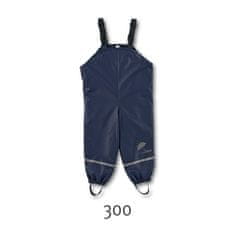 Sterntaler Kalhoty s laclem do deště modré, podšívka fleece s reflexními prvky 5651445, 74