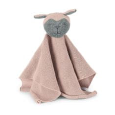 Sterntaler GOTS hračka ovečka malá pletená do kapsy 25 cm růžová 3201980