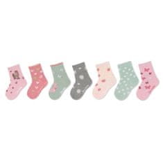 Sterntaler ponožky dívčí 7párů růžové 8322153, 18