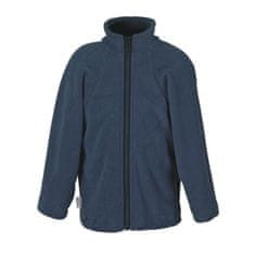 Sterntaler bunda do deště tmavě modrá s odpínací fleece mikinou hasič 5652011, 80