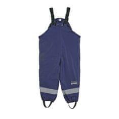 Sterntaler Kalhoty s laclem do deště podšívka fleece s reflexními prvky tmavě modré 5652040, 92