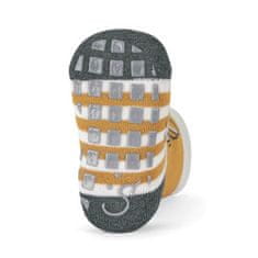 Sterntaler ponožky protiskluzové ABS 2 páry liška, tmavě šedé 8102121, 18