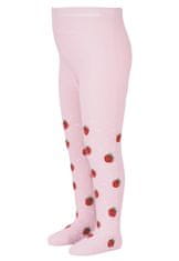 Sterntaler punčocháče s obrázky růžové, jahůdky 8602101, 74