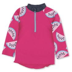 Sterntaler plavky tričko dlouhý rukáv dívčí UV 50+ růžové meloun 2502163, 98/104