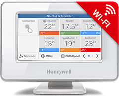 Honeywell Home EvoHome Starter Set 3 CZ, EvoHome Touch WiFi + 3x termohlavice + BDR91, +5% ErP 8