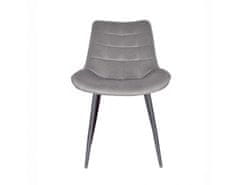 KONDELA Židle, šedá / černá, SARIN