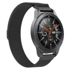 BStrap Milanese řemínek na Huawei Watch 3 / 3 Pro, black
