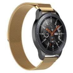BStrap Milanese řemínek na Huawei Watch 3 / 3 Pro, gold