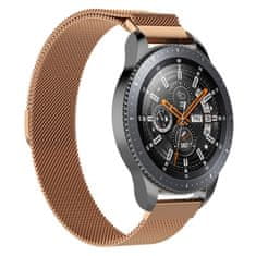 BStrap Milanese řemínek na Huawei Watch GT2 Pro, rose gold